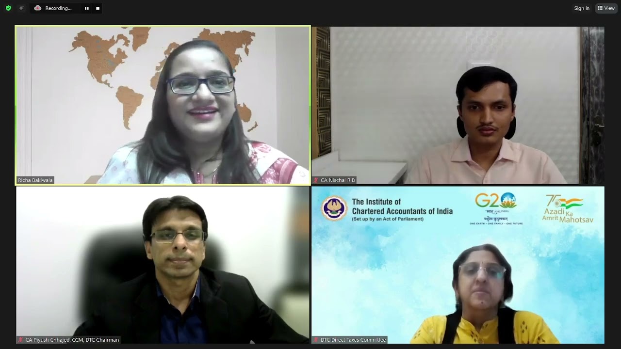 Webinar on “Joint Development Agreements – Income-tax Implications” - 04042024