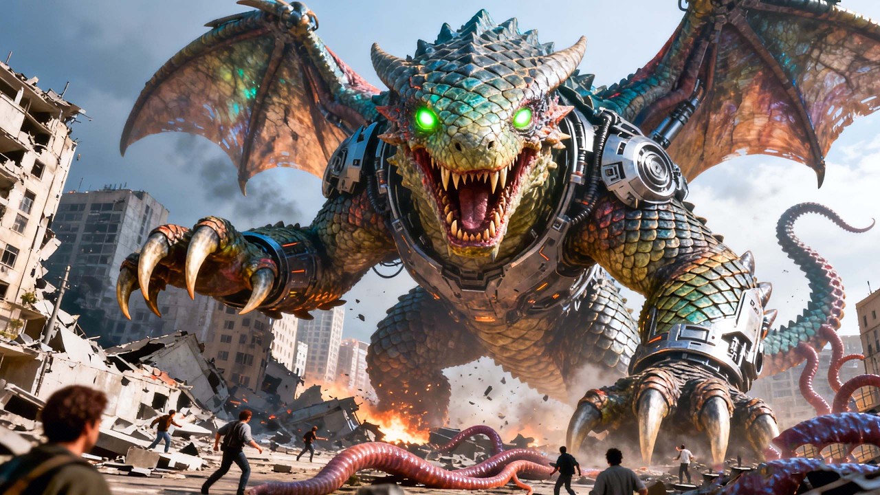 2026 Disaster Film! Doomsday arrives as pangolins mutate into monsters attacking humanity!【怪物来袭】