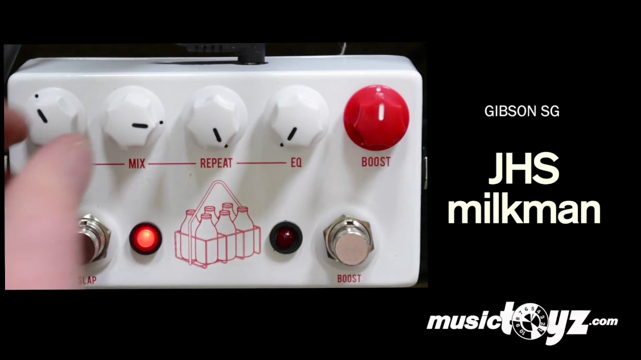 JHS Pedals The Milkman Echo Slapback guitar pedal