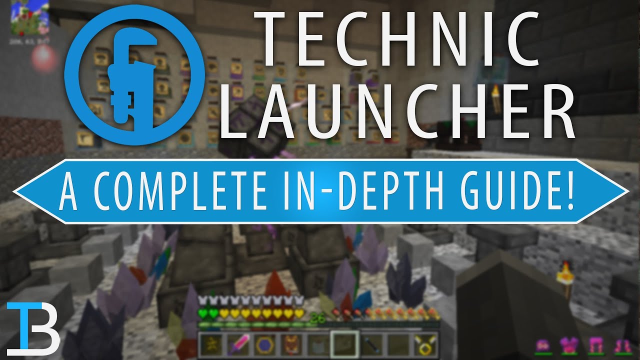 Полное руководство по лаунчеру Technic (как установить пакеты модов Technic!)