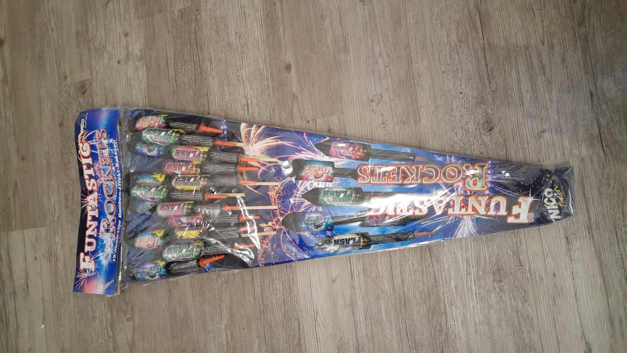 Nico Funtastic Rockets - 15 Bomben - Effekt - Raketen !! *4K*
