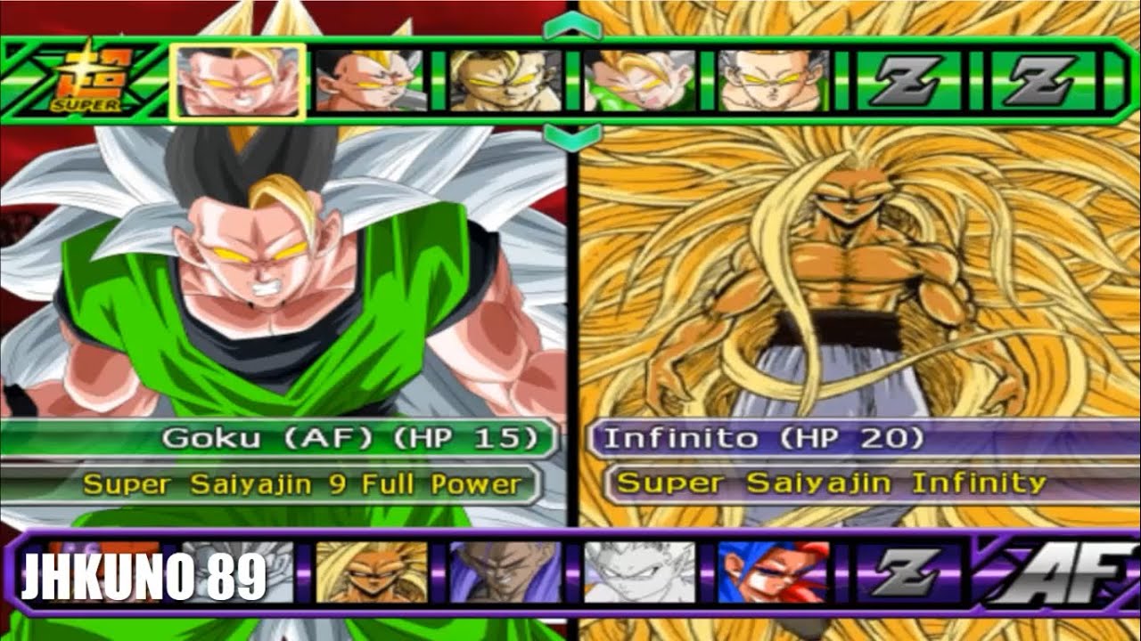 la DEFENSA vs el ATAQUE y el PODER | GOKU SSJ 9 FULL POWER TEAM vs INFINITO SSJ INFINITY TEAM | DBZ