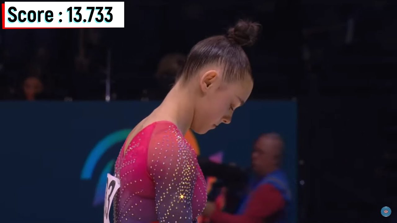 Jessica Gadirova (GBR) Beam 🥉 World Championships 2022 All Around Final
