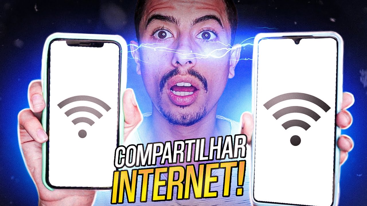 Como COMPARTILHAR A INTERNET do seu CELULAR com outro SMARTPHONE!