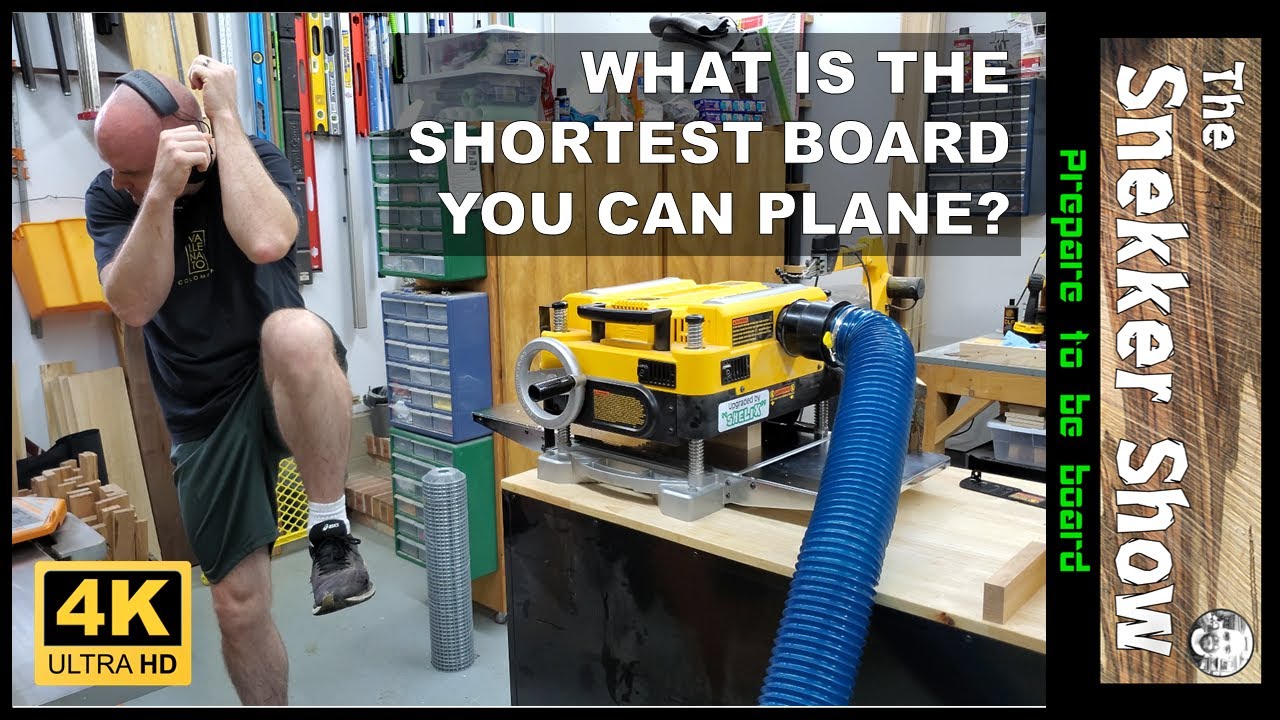 What is the shortest board you can run through a thickness planer?