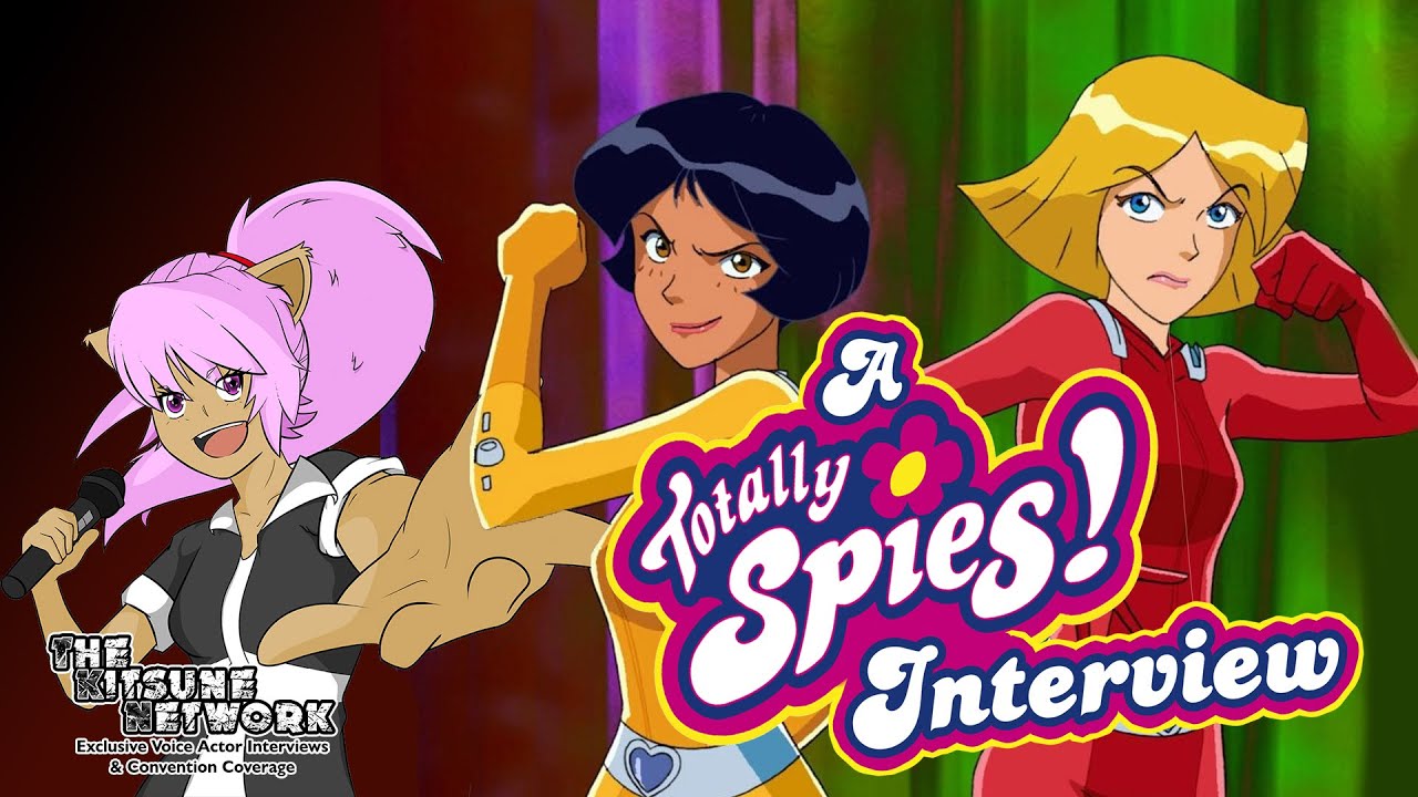 Интервью Totally Spies с Алексом и Кловер (Кэти Ли и Андреа Бейкер)