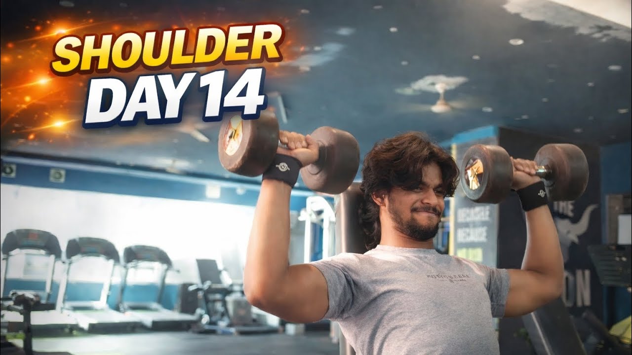 Shoulder day 14 