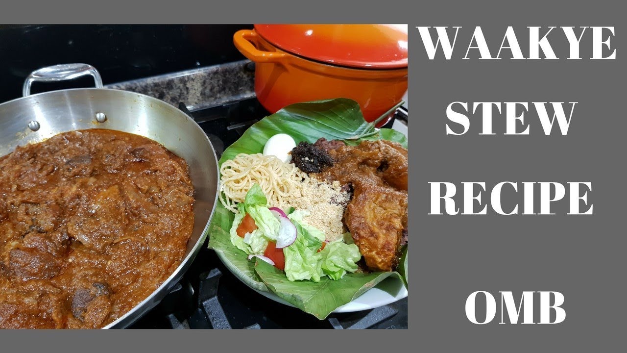 HOW TO PREPARE WAAKYE STEW