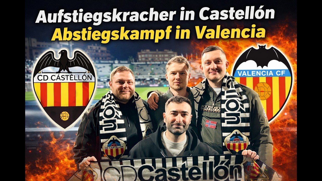 Fußball-Wahnsinn in Valencia: 3 Tage, 3 Stadien, 1 unvergessliche Reise🏟️⚽🔥🔥