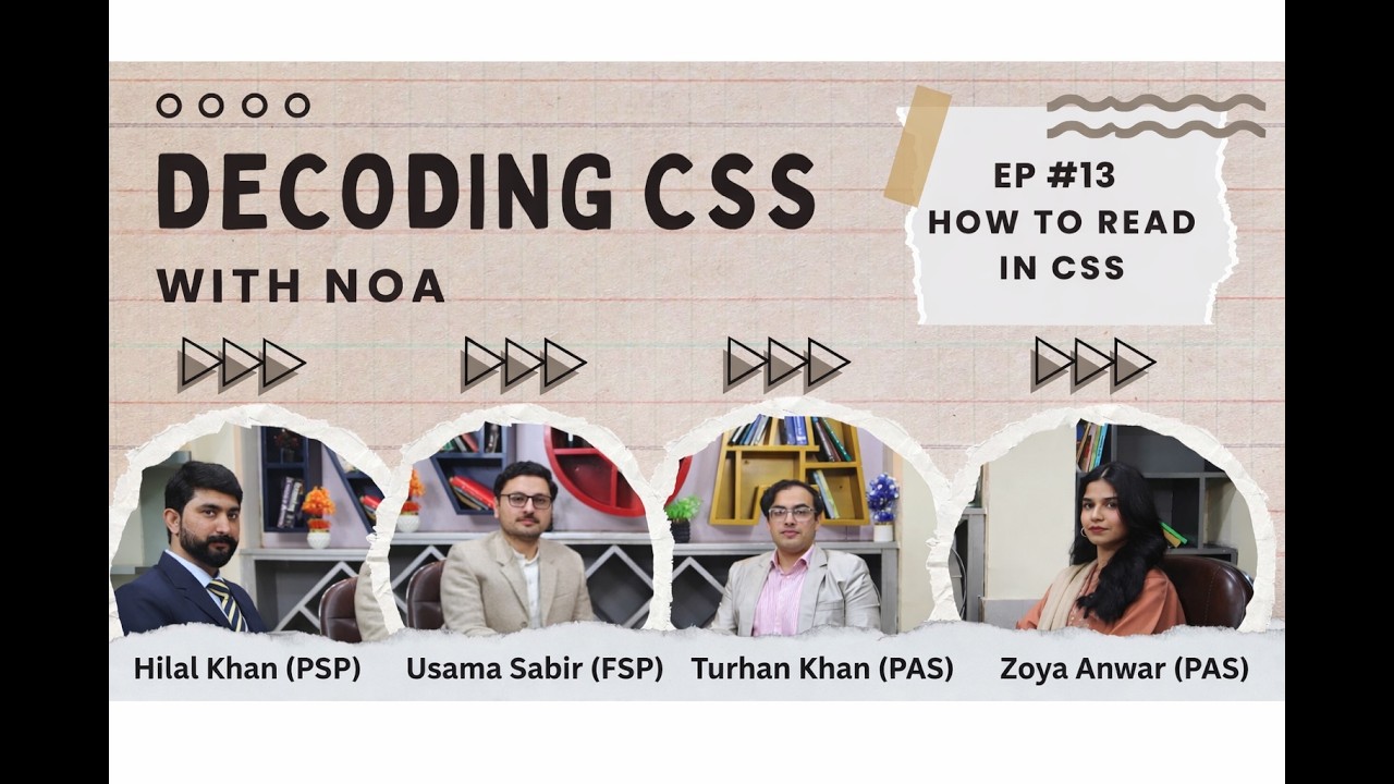 Ep. 13 | How to Read in CSS | Decoding CSS with NOA | NOA Podcast Series | NOA Digital