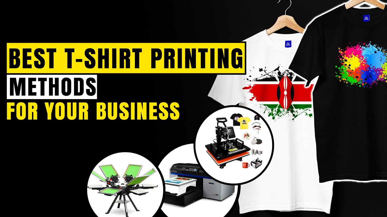 How to start a t-shirt printing business | Which is the best? | Start a business | printing in Kenya