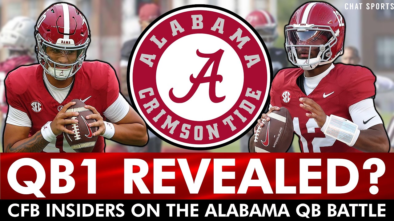 INSIDERS REVEAL The Favorite To Win Alabama Football QB Battle Between Austin Mack & Keelon Russell