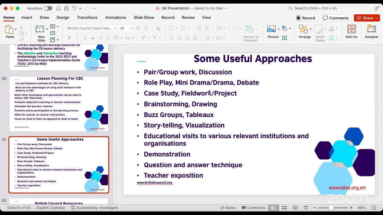 LATAZ/BC Competency-Based Language Teaching Capacity Building Series