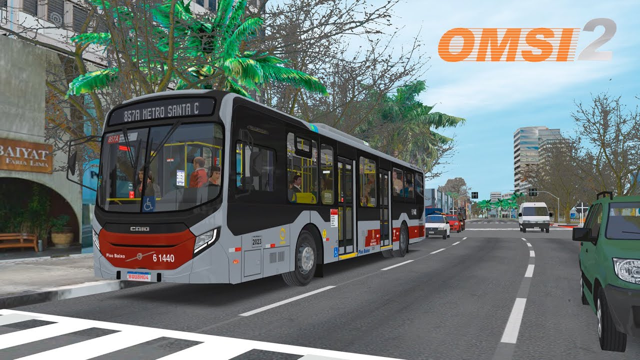 [OMSI 2] Linha 857A-10 T. Campo Limpo → Metrô Sta. Cruz | Caio Millennium V Volvo | SP Zona Oeste V1