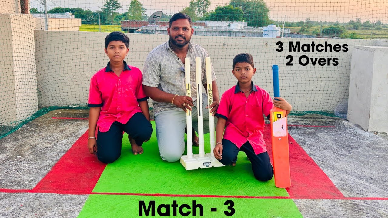 Cricket Match - 3 | Kannayya vs chinna kannayya | Trends adda Vlogs