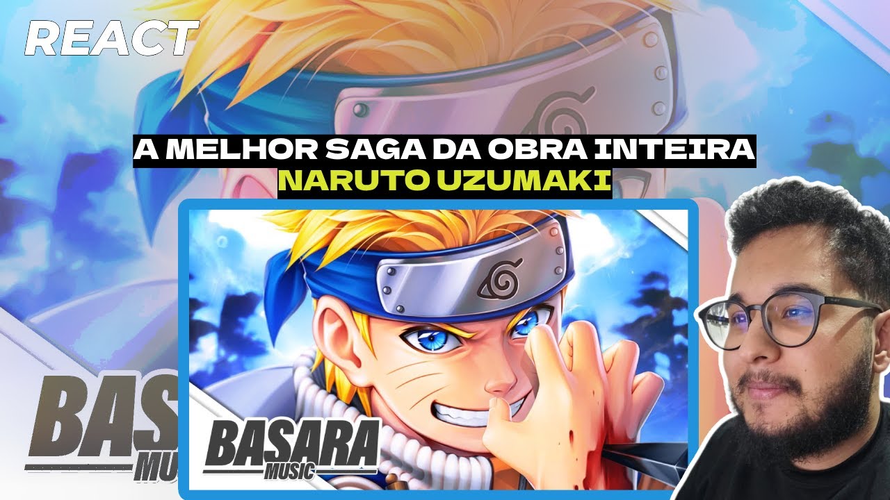 A melhor saga da obra INTEIRA! A Vontade do Fogo | Naruto (Clássico) | Basara - REACT