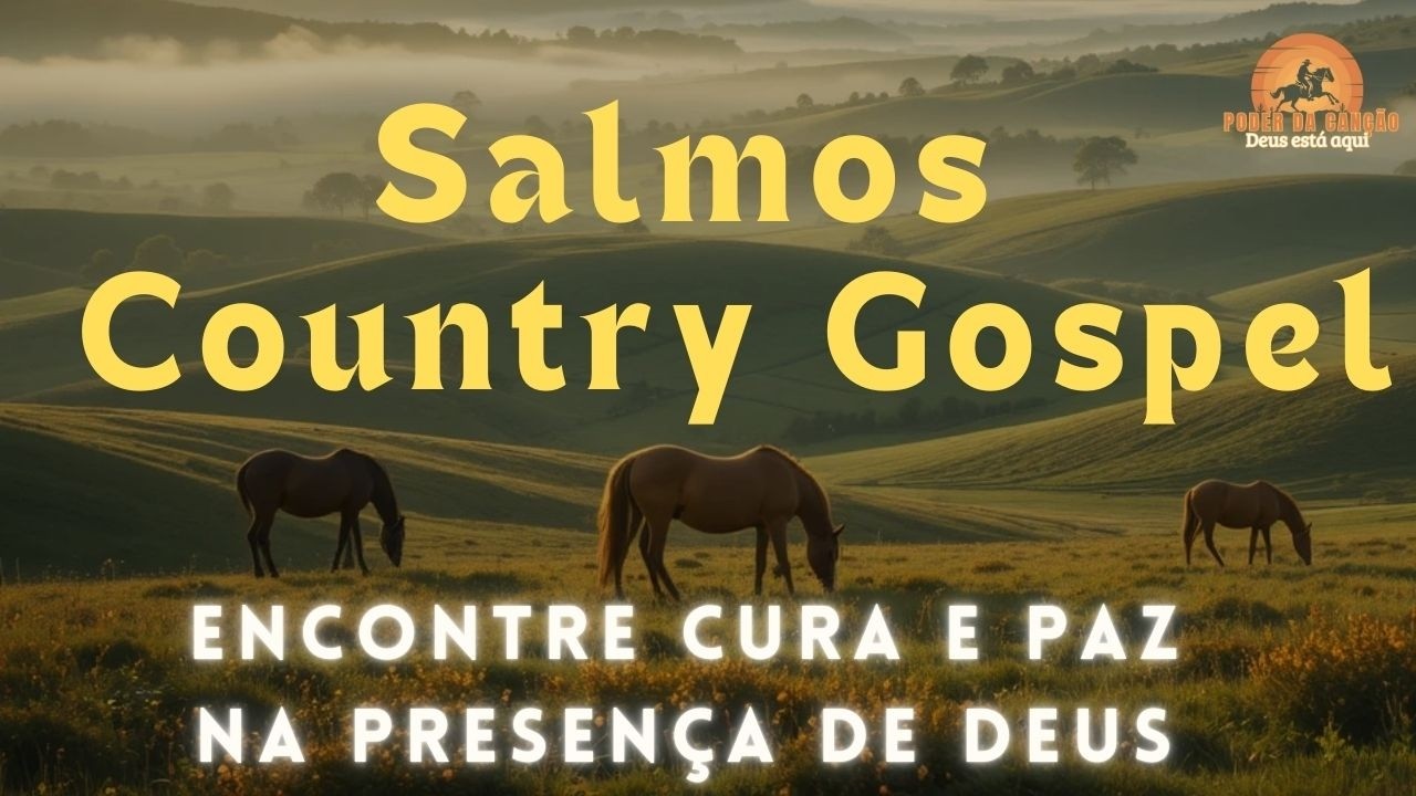 🎵 1 Hora de cura ESPIRITUAL Country Gospel – Encontre Cura e Paz na Presença de Deus