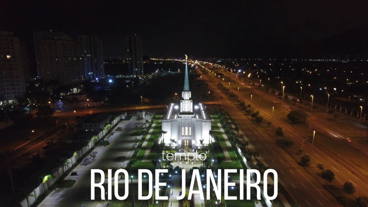 Templo do Rio de Janeiro SUD (DRONE)