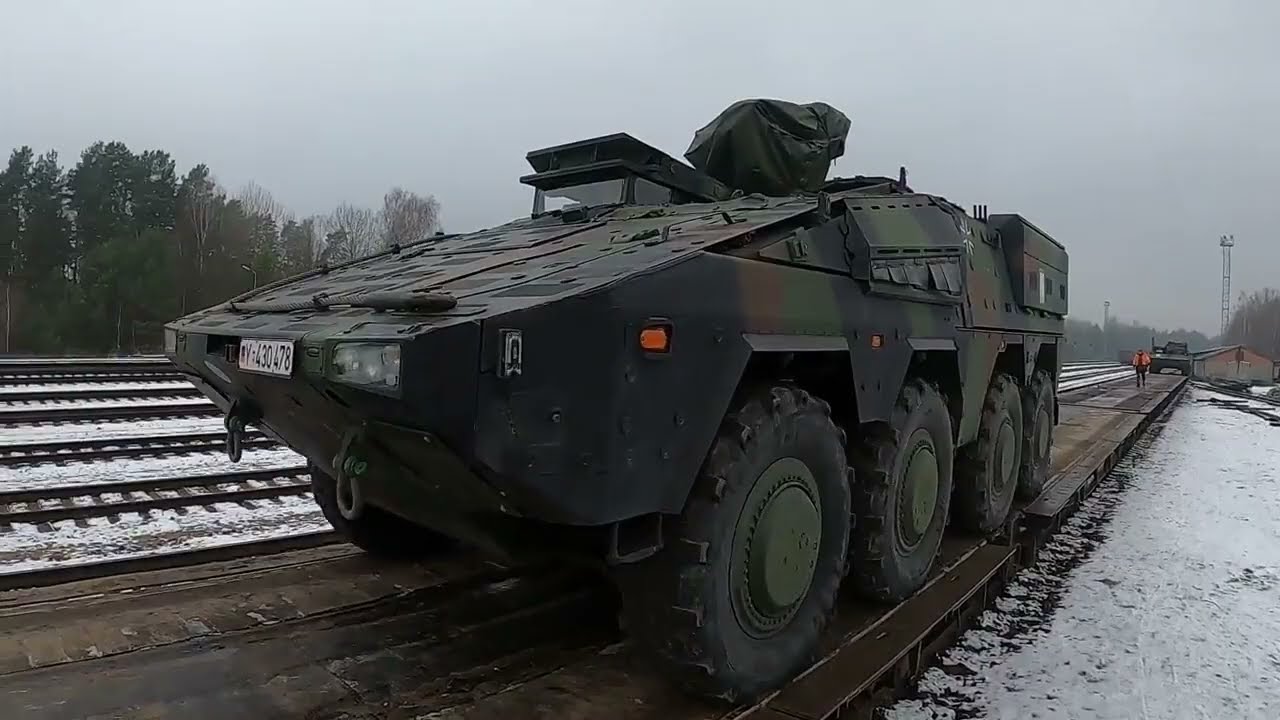 Rotating NATO troops within eFP Battlegroup Lithuania