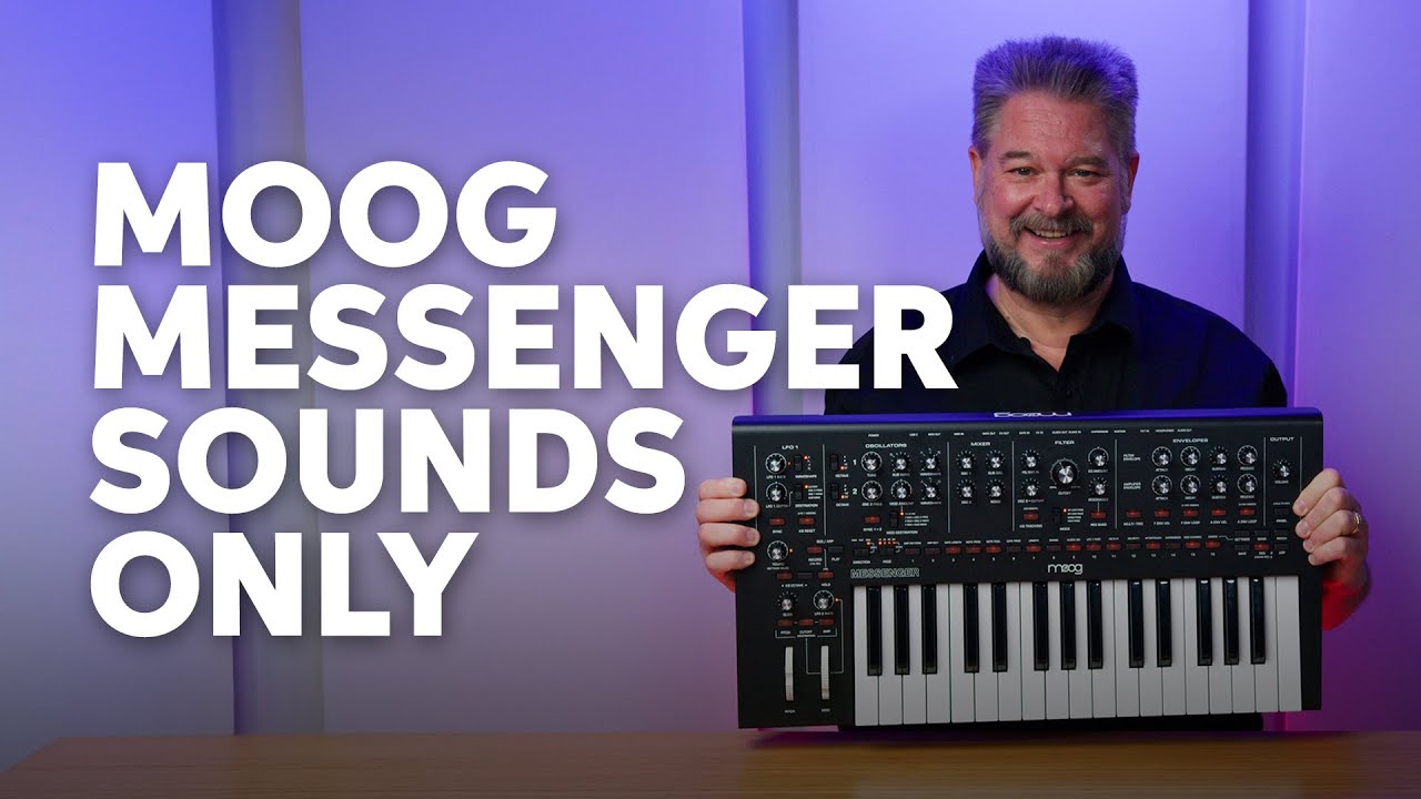 Moog Messenger Analog Synthesizer Sound Only — Daniel Fisher