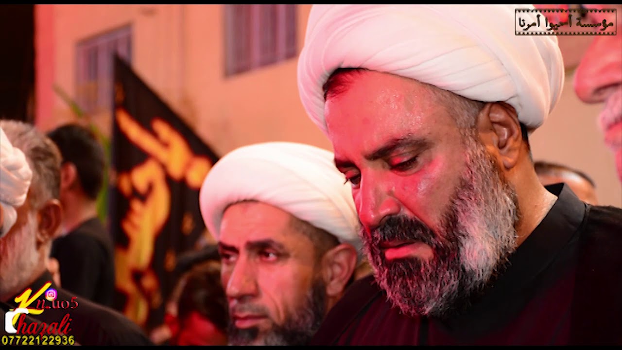 اليوم الثاني من محرم في ميسان امام منصة مدرسة الفرقان حي الحسين