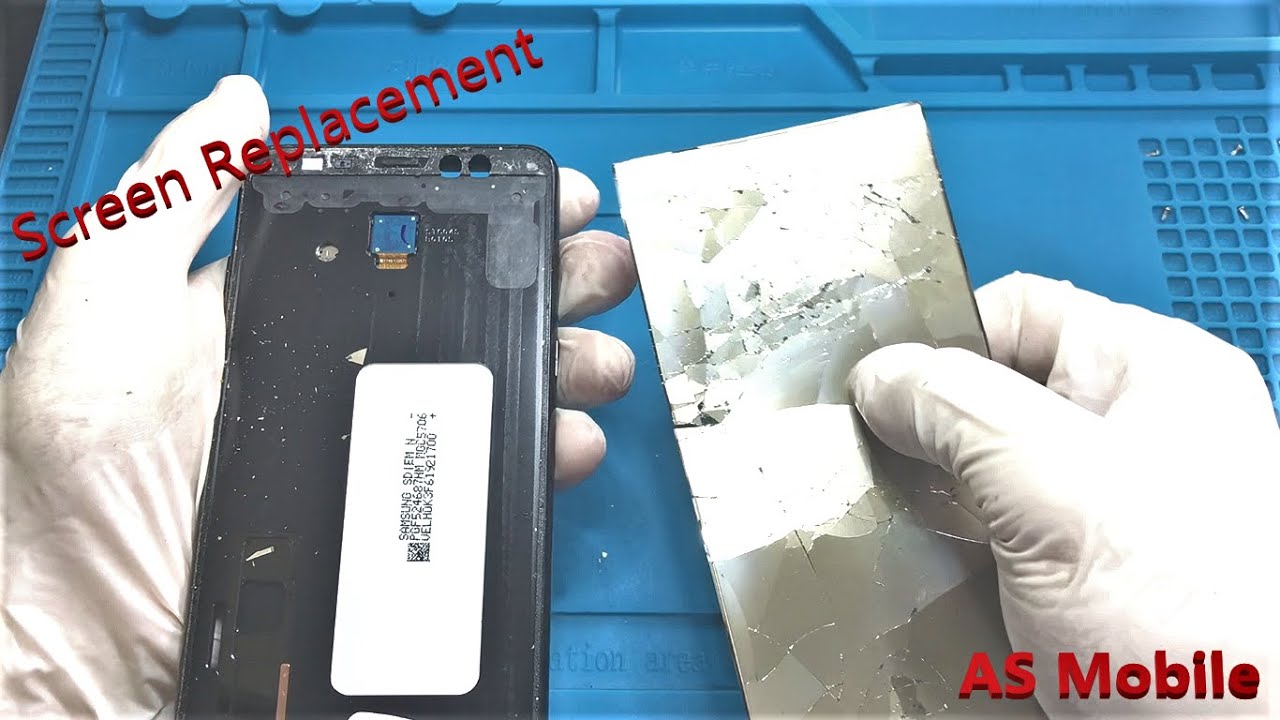 Samsung Galaxy A8+ 2018 screen Replacement | AS Mobile