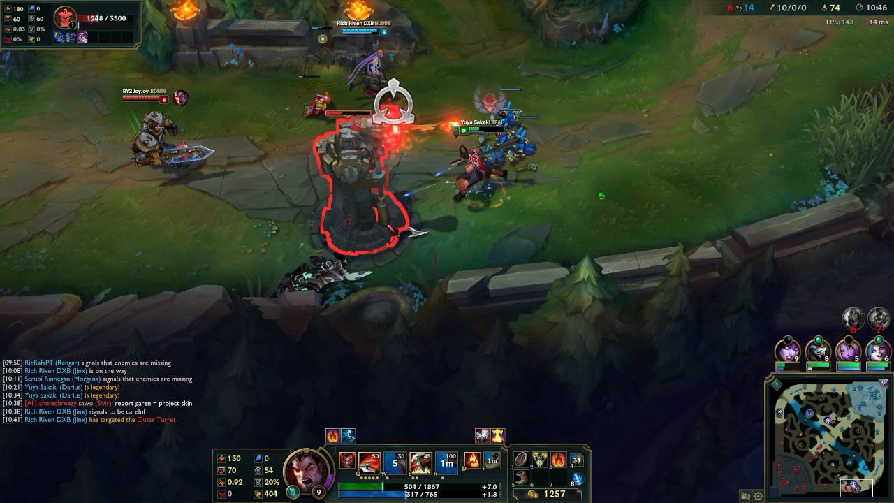 Another game with Dunkmaster Darius vs Steel Legion Garen!