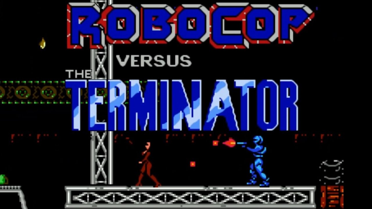 RoboCop vs The Terminator (NES - Dendy - Famicom - 8 bit) - Робокоп против Терминатора на Денди