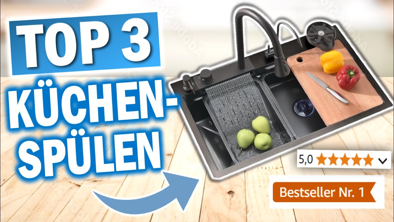 Beste KÜCHENSPÜLEN 2026 | Die 3 Besten Küchenarmaturen (3 Preisklassen)