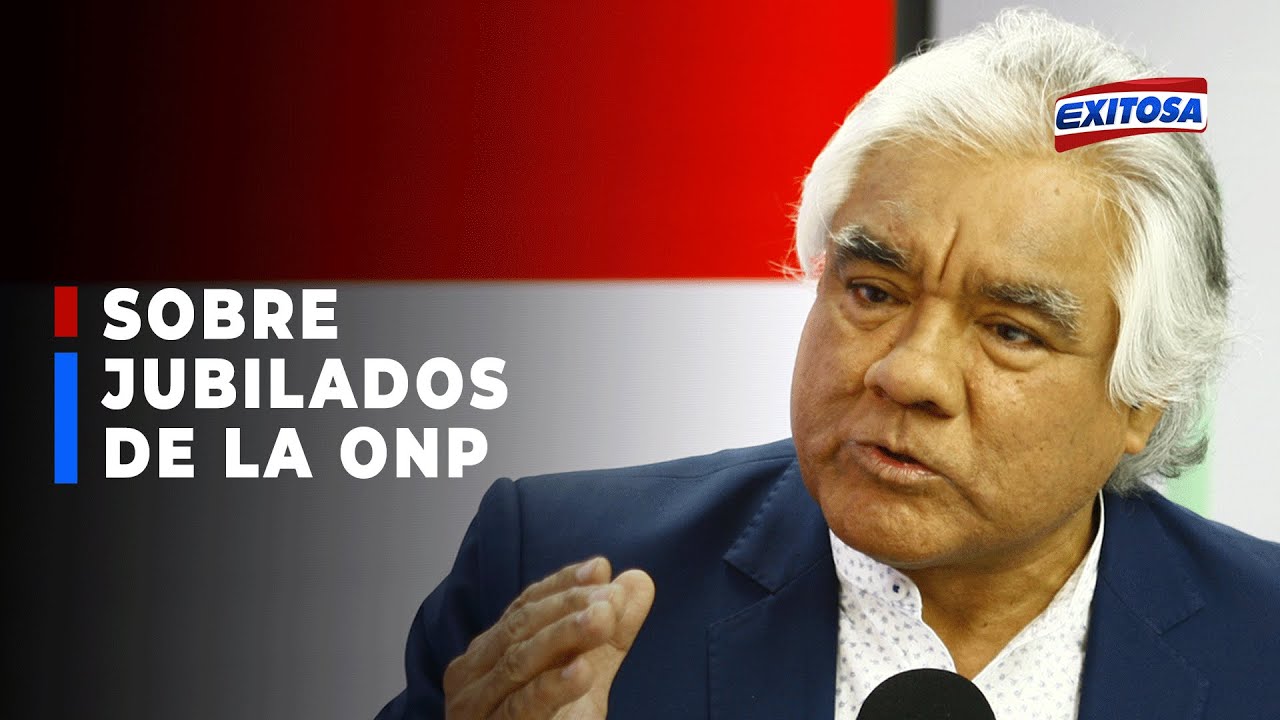 🔴🔵Bustamante sobre jubilados ONP: Desde octubre ya se puede ganar más dinero sin restricciones