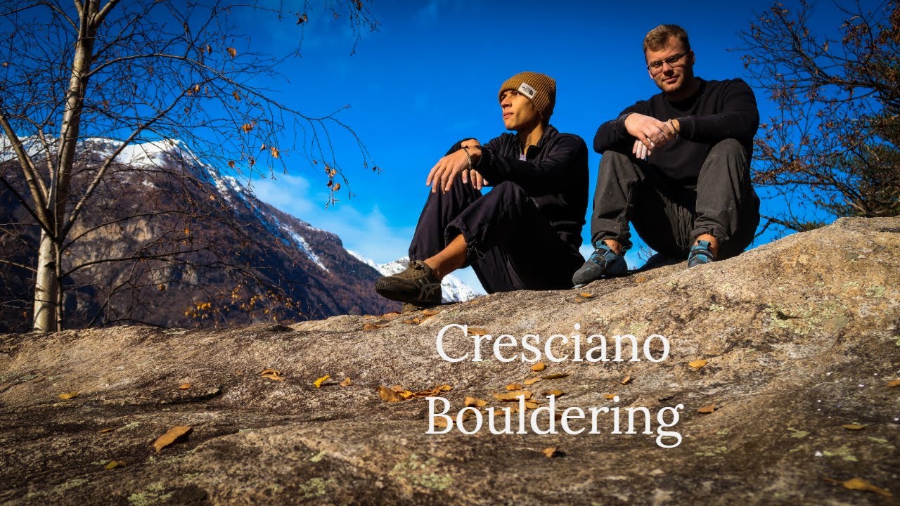 Cresciano Bouldering 6A-6C