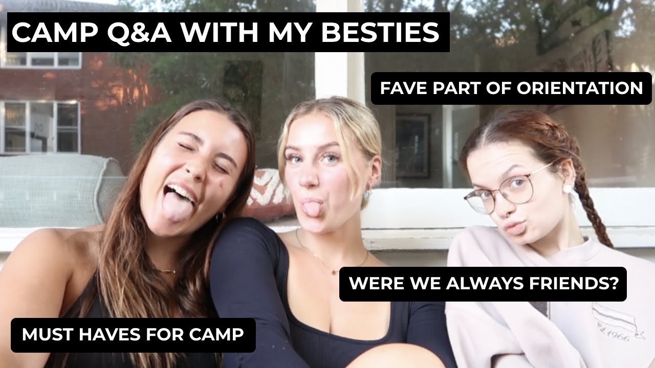 CAMP Q&A WITH MY CAMP BESTIES | Victoria Whitehouse