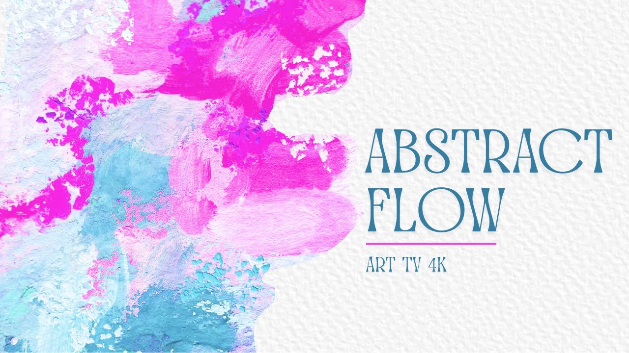 Vibrant Pink Abstract Art 4K | Ambient Screensaver for Frame TV