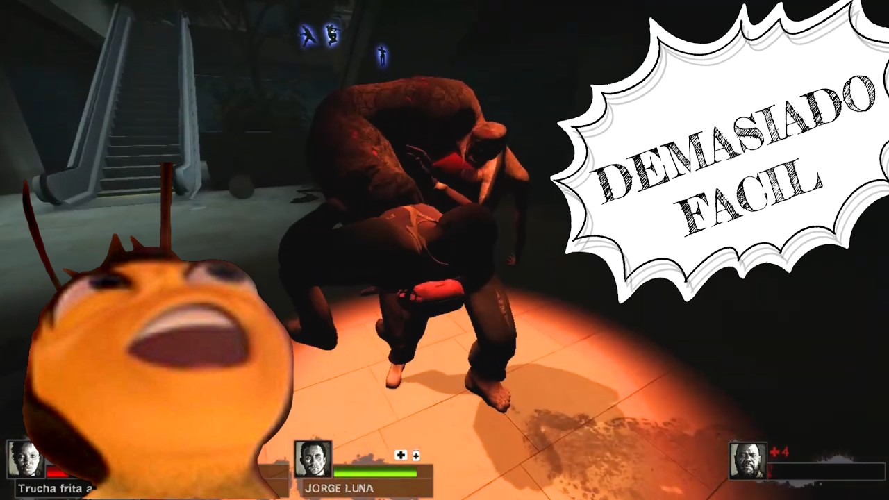 NADIE se salva del Charger 😭 / Instankill en Left 4 Dead 2
