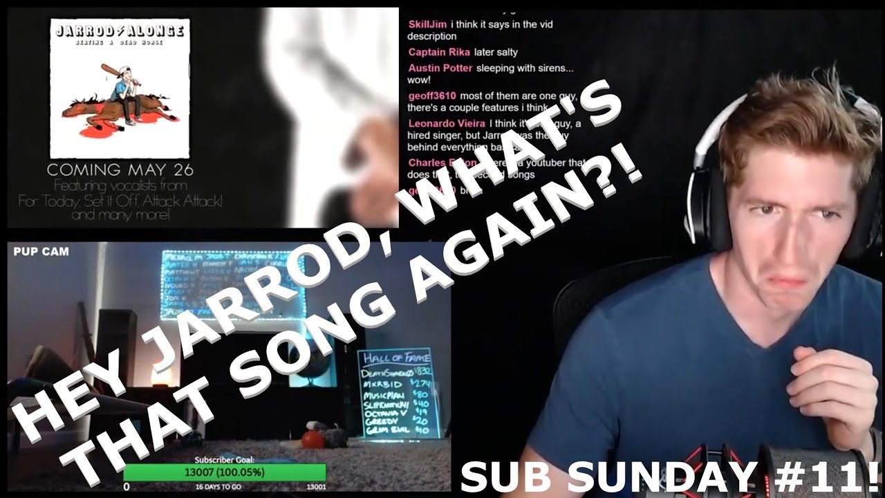 Chris REACTS to Amidst the Grave's Demons - Hey Jarrod, What's That Song Again? [SUB SUNDAY #11]