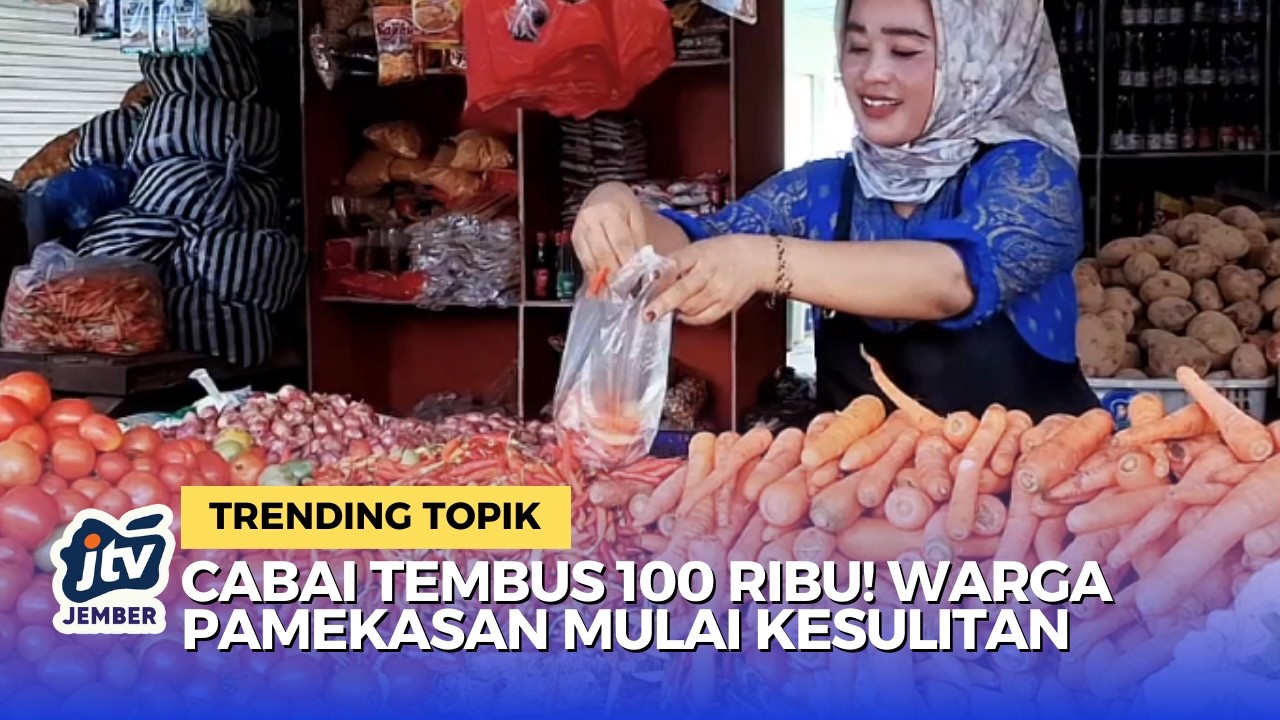 Harga Cabai Tembus 100 Ribu! Pamekasan Mulai Siaga Jelang Ramadan