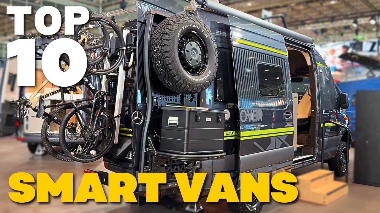 SMART & COMPACT! 10 Genius Campervans You Must See!
