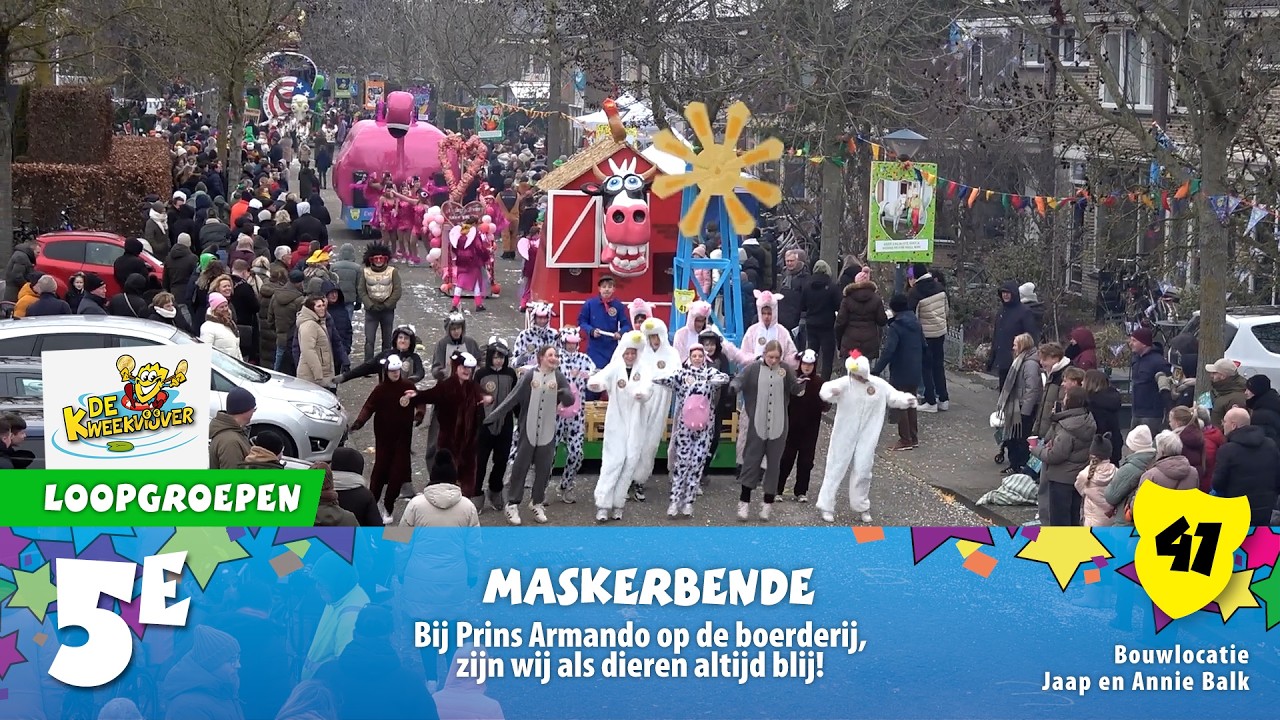 Carnaval Zwaag 2026 - Maskerbende