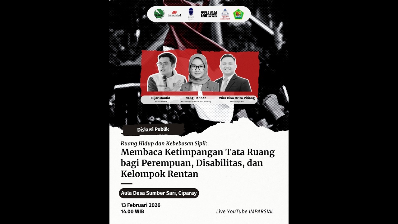DISKUSI PUBLIK -  KEBEBASAN SIPIL (Kab. Bandung, 13/02/2026)