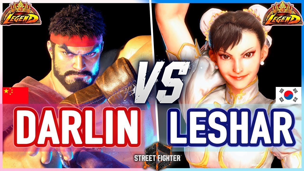 SF6 🔥 Darlin (Ryu) vs Leshar (Chun-Li) 🔥 Street Fighter 6