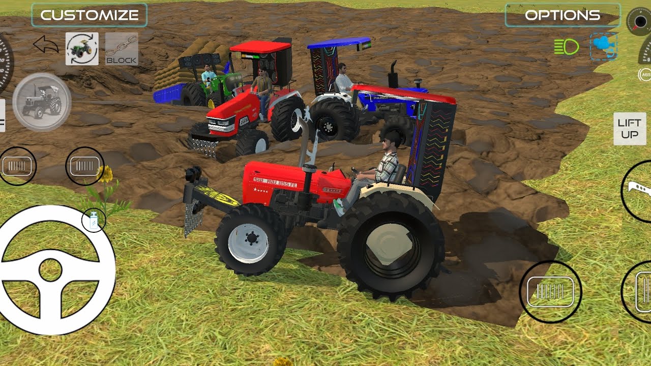 #John Deere tractor trolley ke sath daldal mein fans Gaya formertrack shobhraj ne nikal Diya daldal 