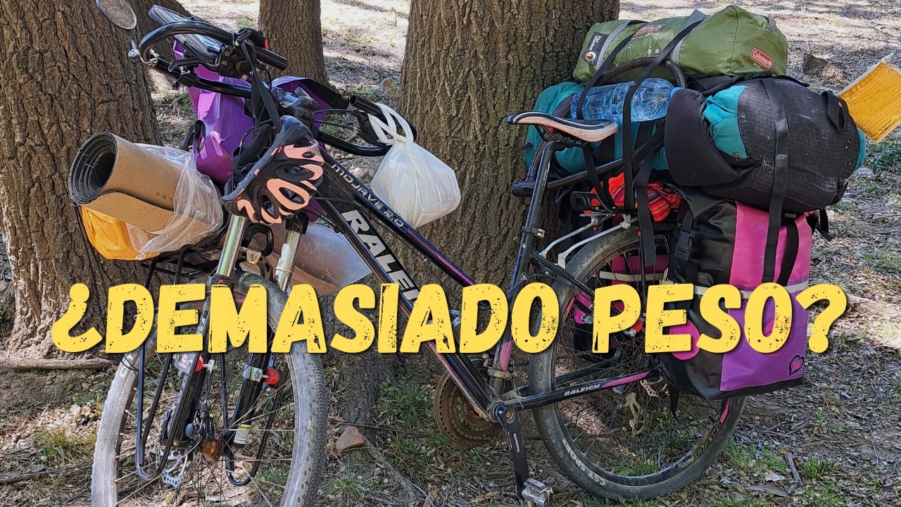 Viaje en bici: primer día! Experiencia y consejos! Alta Gracia, Córdoba, Argentina. Episodio 1.