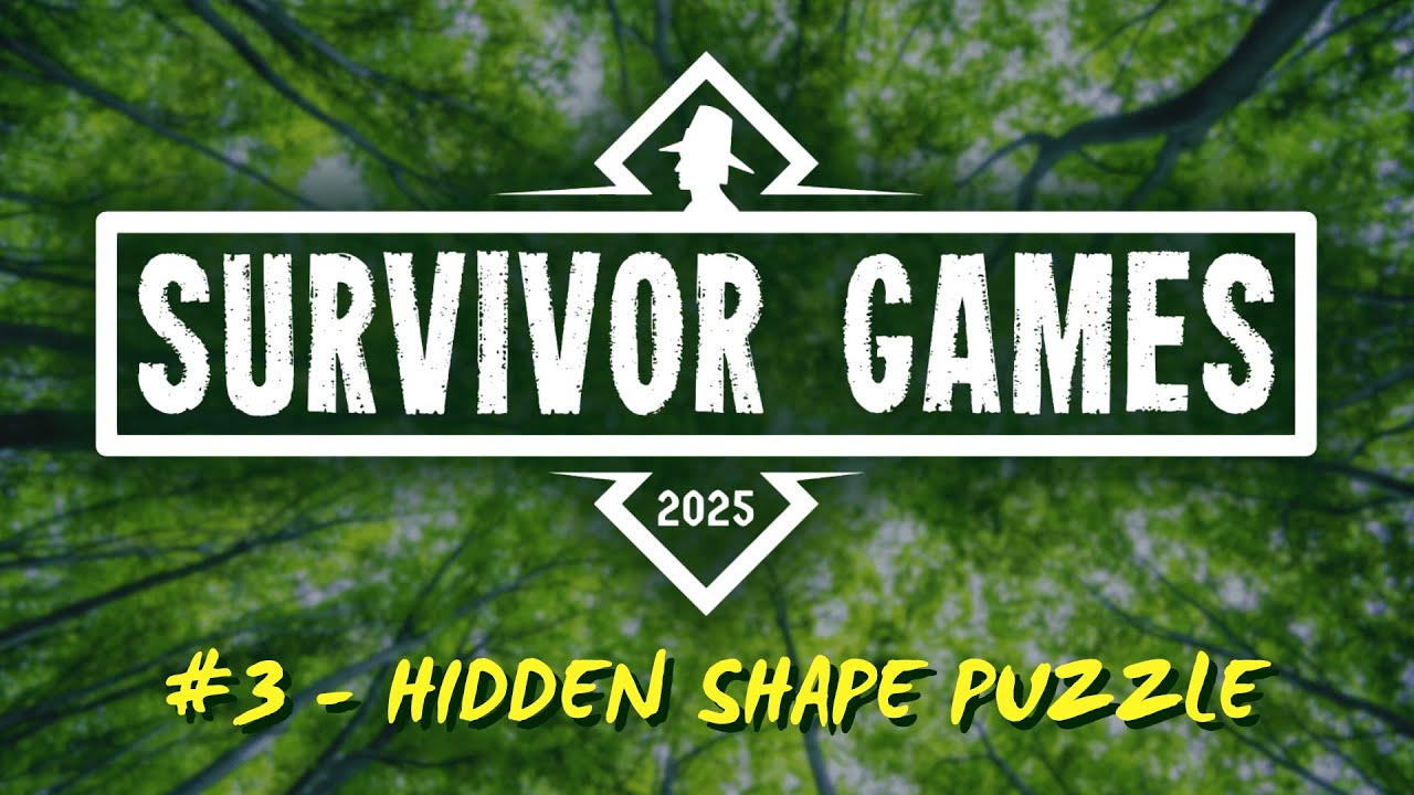 2025 Survivor Games | #3 - Hidden Shape Puzzle