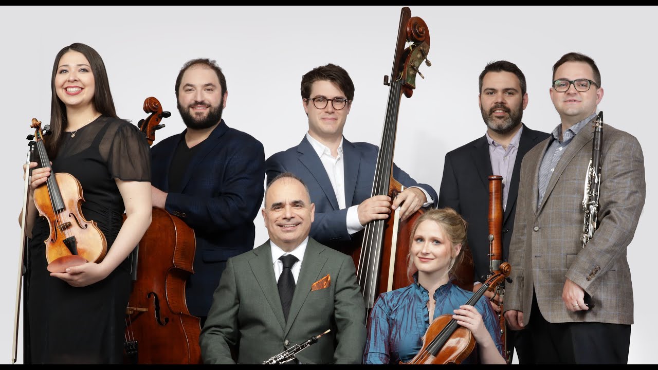 Frisson 7 piece wind and string ensemble in Concert 3/20/2022