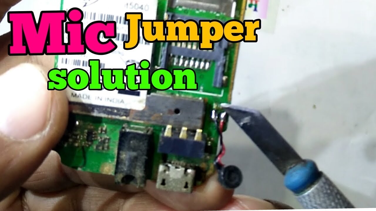 itel china mobile it5040 sahi mic hone par awaz na jaye tu jumpar solution
