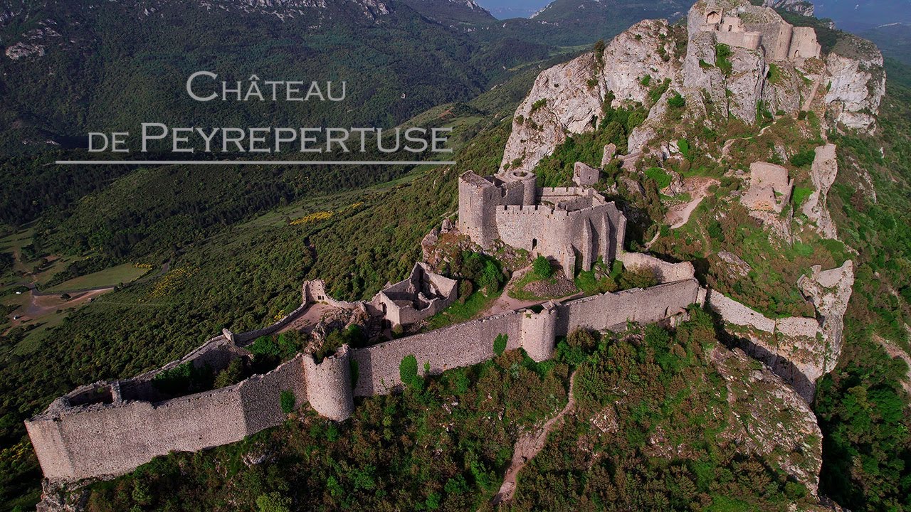 Chateau Cathare de Peyreperthuse - DJI AIR2S 4K