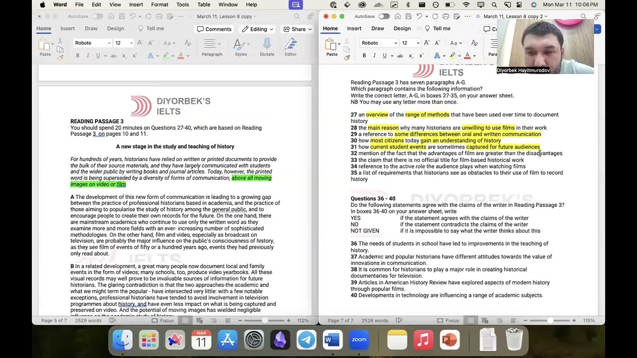 A new stage in the study and teaching of history  - READING MARATHON 8 | Day 16
