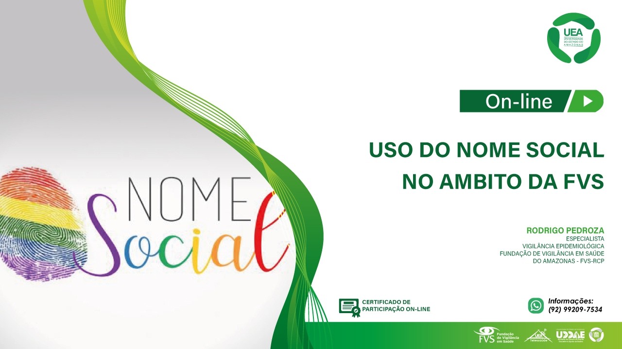 FVS - Uso do nome Social no ambito da FVS