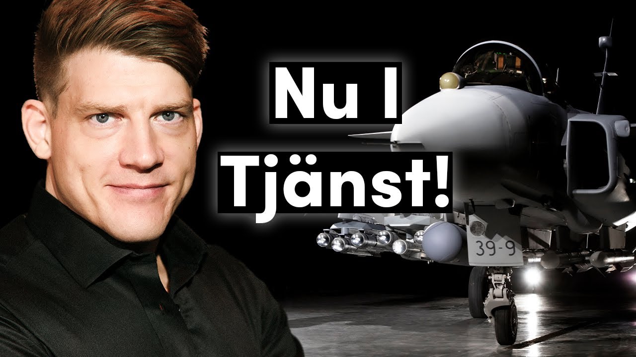 NU &Auml;R GRIPEN E P&Aring; PLATS I FLYGVAPNET!
