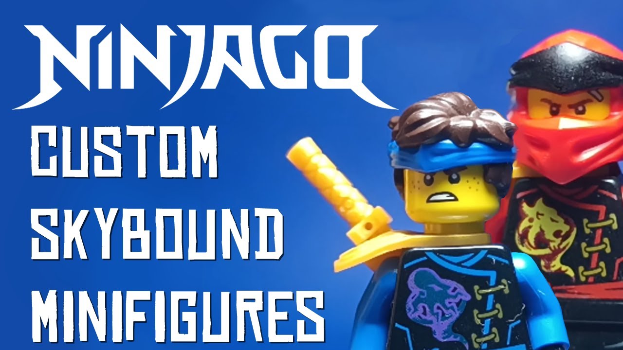 CUSTOM Ninjago Legacy Skybound Minifigures!